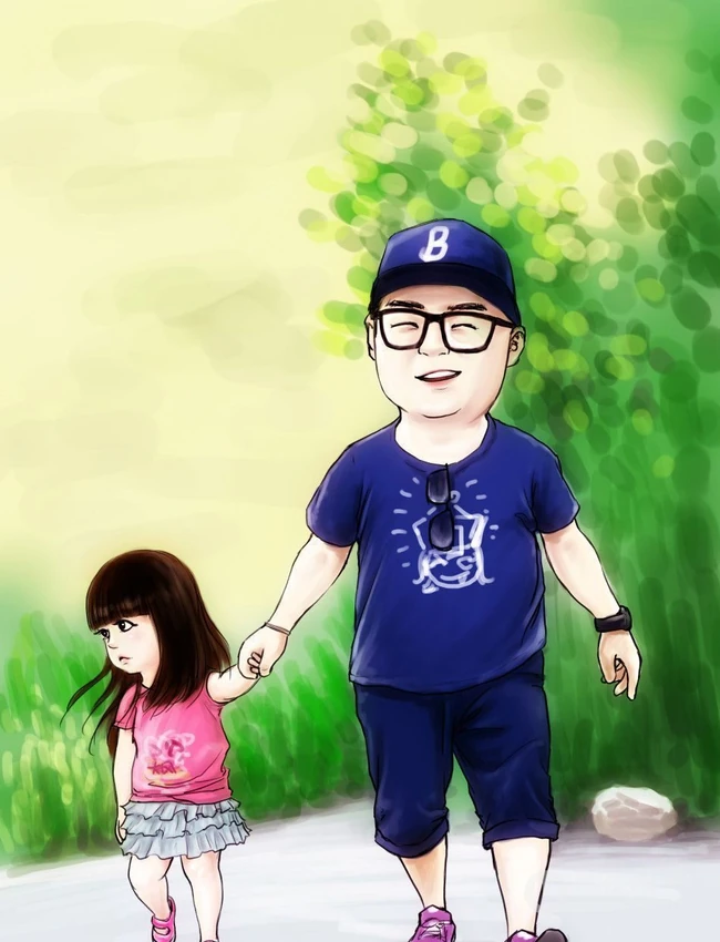 爸爸去哪儿漫画版高清萌图