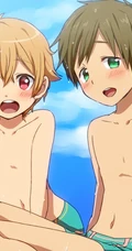 free 男子游泳部_Q版人物篇
