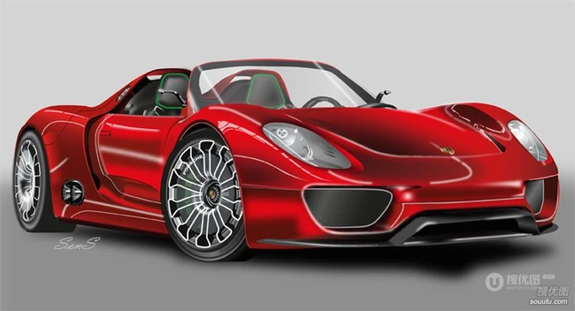量产名车&mdash;保时捷918 spyder