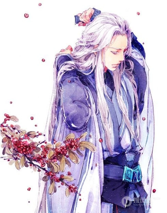 古风插画男_千里尽长歌！