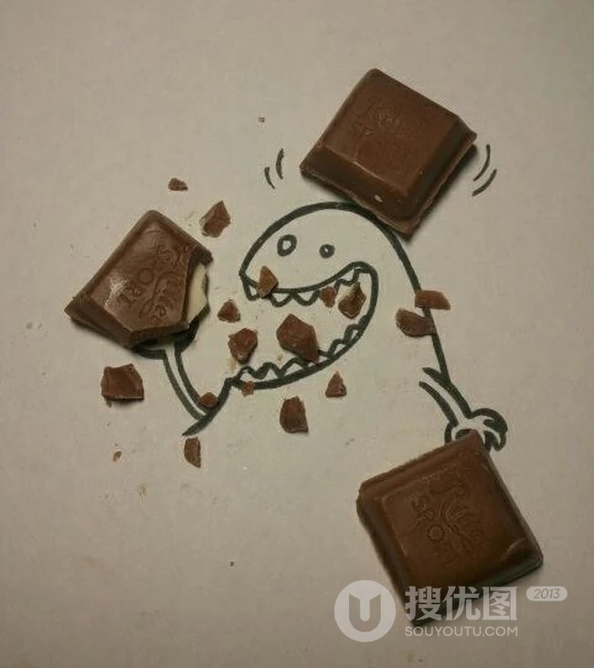 看看吃货们的创意