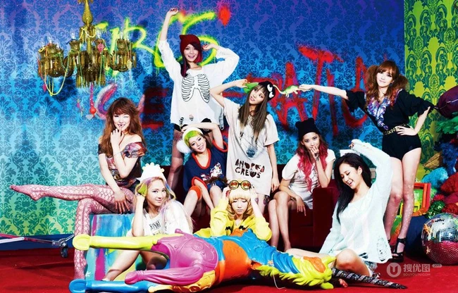 韩国组合 少女时代 最新MV《I Got a Boy》造型图组
