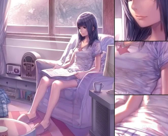 日本动漫师笔下的动漫女生们！