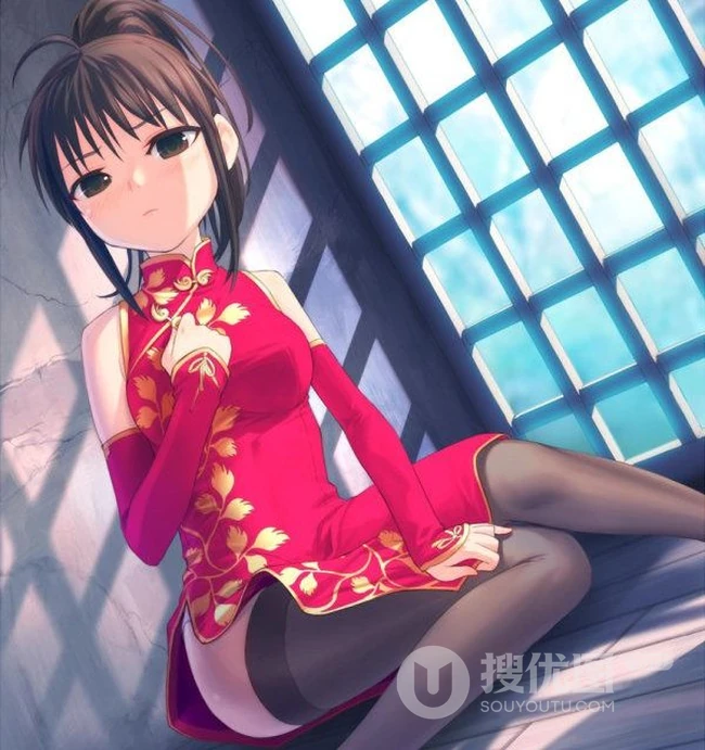 动漫美图_MM旗袍，穿出世界