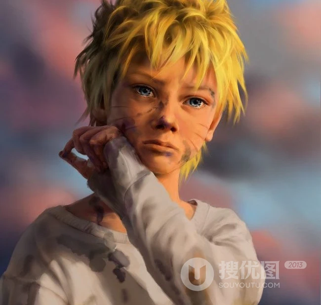 火影3D唯美人物画，小伙伴们都惊呆了
