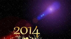 HAPPY2014文字桌面高清壁纸