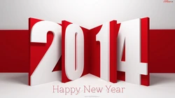 HAPPY2014文字桌面高清壁纸