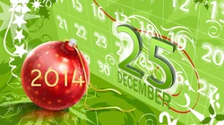 HAPPY2014文字桌面高清壁纸