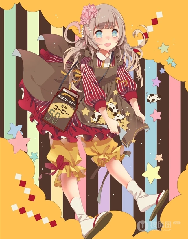 动漫少女清新美图