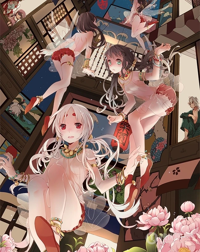 动漫少女清新美图