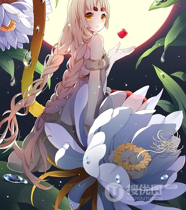 动漫少女清新美图