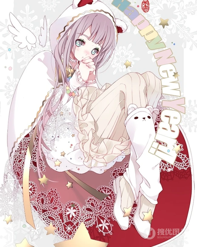 动漫少女清新美图