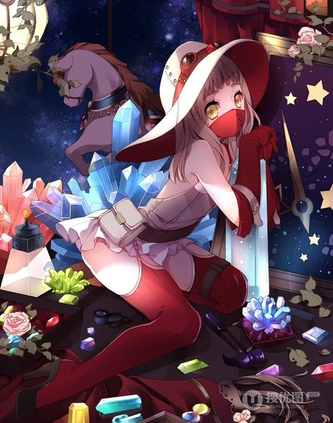 动漫少女清新美图