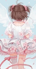动漫少女清新美图