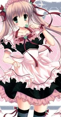 女仆装_二次元女仆装少女图片