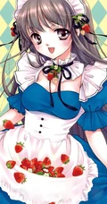 女仆装_二次元女仆装少女图片