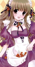 女仆装_二次元女仆装少女图片