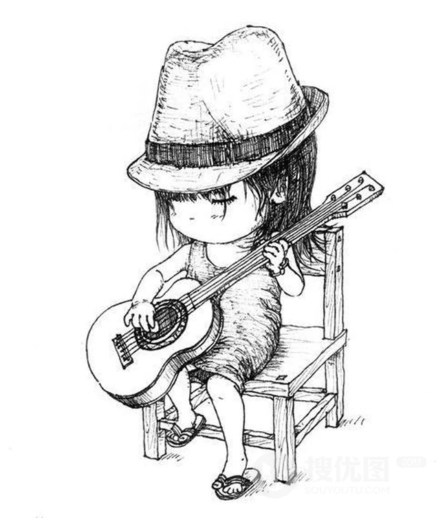 妈妈的小棉袄-唯美可爱插画背景图 第14张