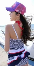 唯美沙滩泳装随拍-米莎YOYO