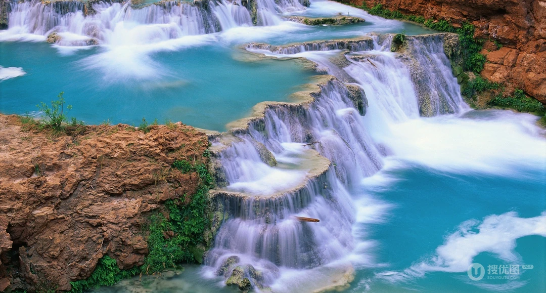 唯美的山水风景画高清风景壁纸
