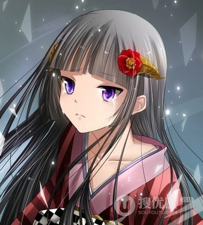 岁月无声 唯美动漫女生忧伤图片