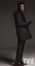 网络红人~歌手郑俊英大衣酷帅写真