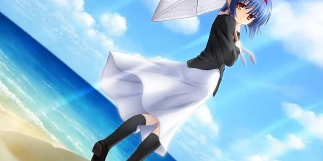 遮风挡雨~撑伞女孩动漫美图