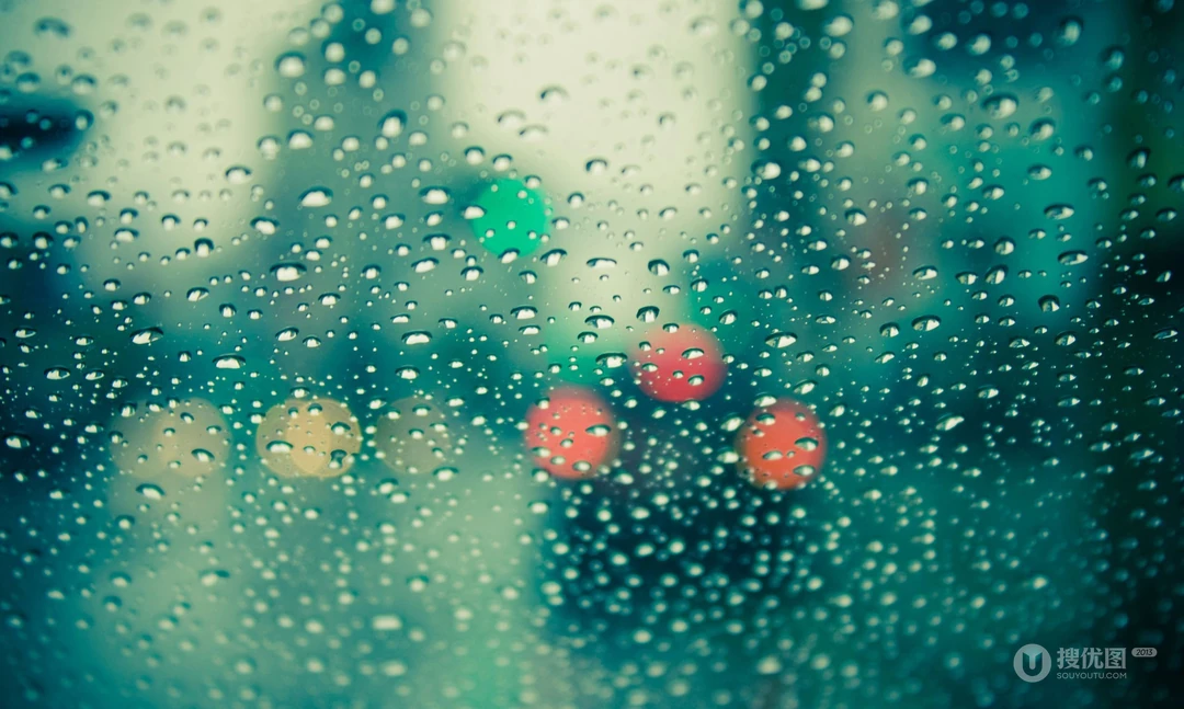 唯美1920&times;1200雨滴桌面壁纸