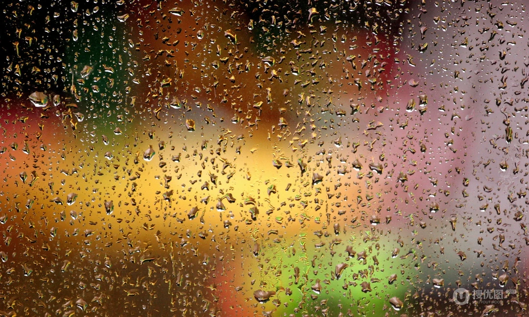 唯美1920&times;1200雨滴桌面壁纸