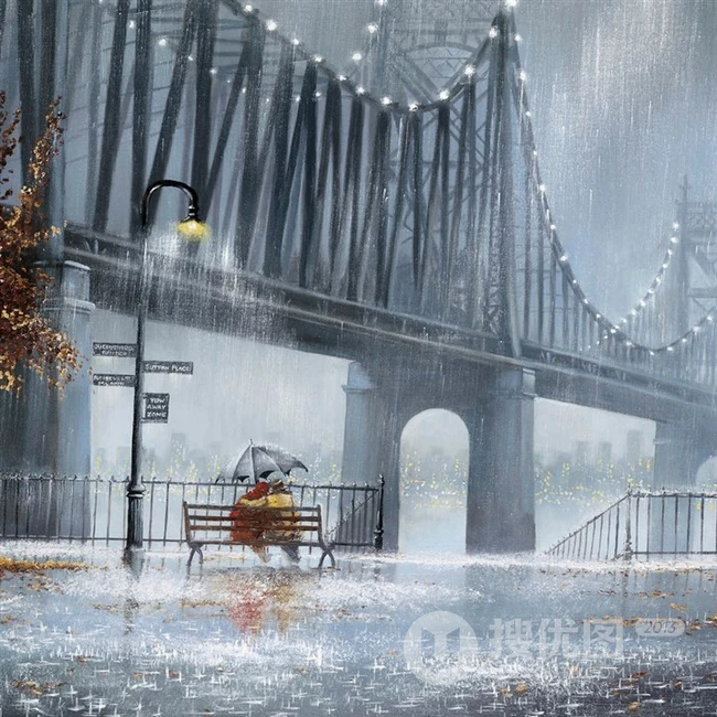 雨中都市~喧嚣中难得的寂静