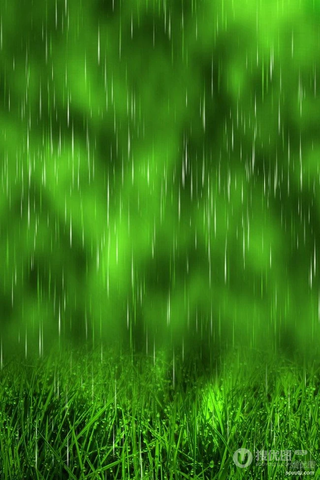 是雨绿了这个世界~还是？