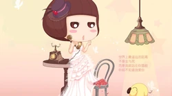 可爱卡通婚纱图片~玫瑰的刺