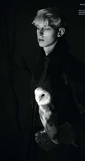 男模 Thomas黑白色阴柔之美