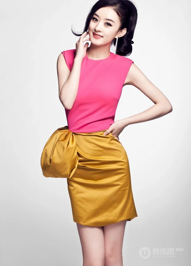 女明星赵丽颖 纯美写真套图