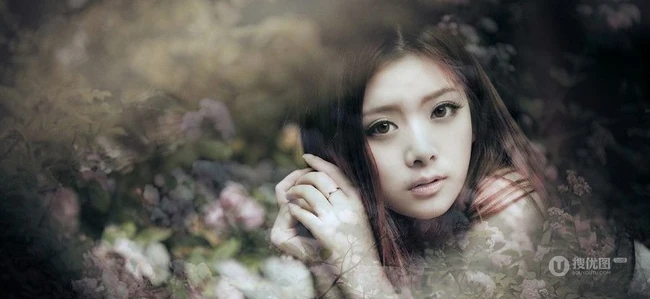 清纯唯女生生图片 花色满园