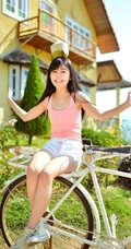 清纯唯美阳光 可爱女生的快乐生活