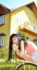 清纯唯美阳光 可爱女生的快乐生活
