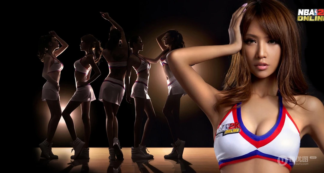 NBA篮球宝贝美女-高清桌面壁纸