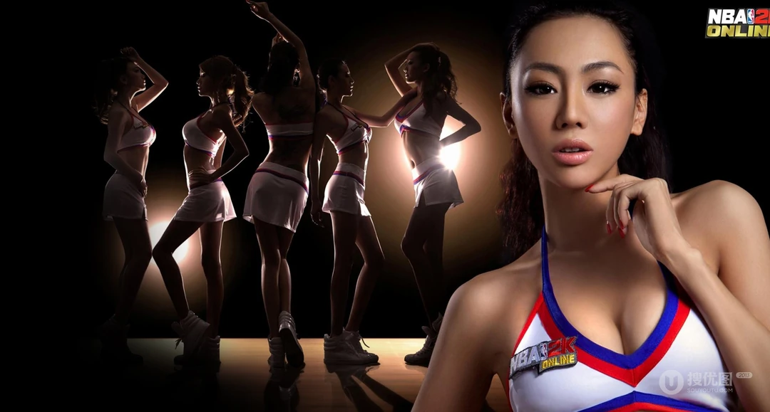 NBA篮球宝贝美女-高清桌面壁纸