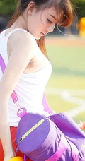 青春活力妹子 唯美户外运动写真