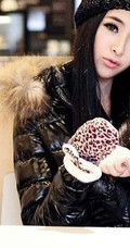 女生模特 米丁高清紧身图片写真