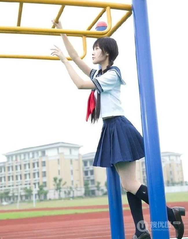 可爱女生徐娇 唯美清纯校服美图