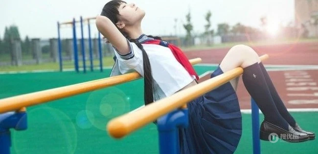 可爱女生徐娇 唯美清纯校服美图