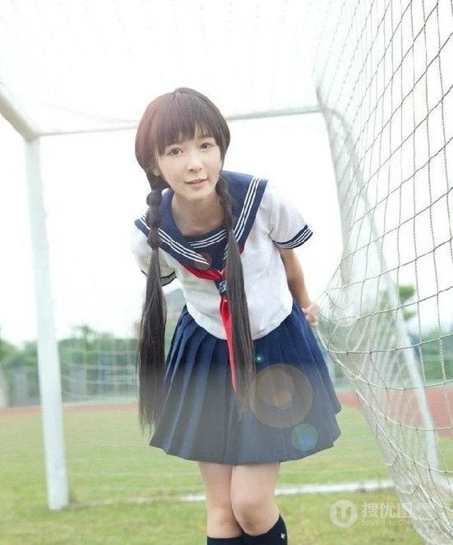 可爱女生徐娇 唯美清纯校服美图