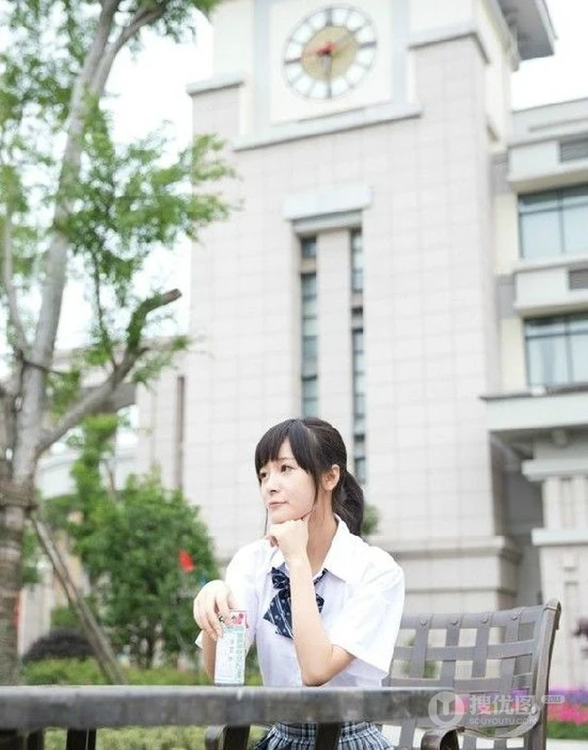 可爱女生徐娇 唯美清纯校服美图