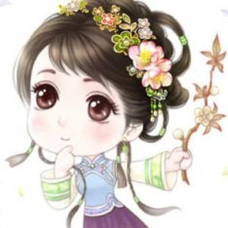 Q版可爱古风女生头像，古风也很萌