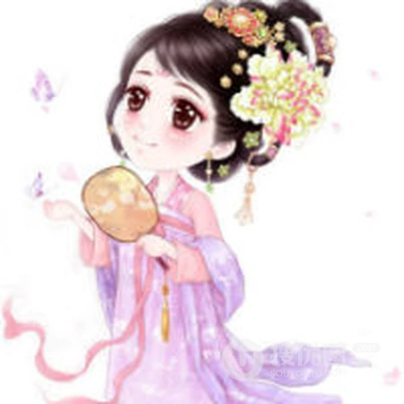 Q版可爱古风女生头像，古风也很萌