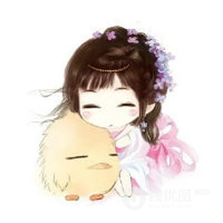 Q版可爱古风女生头像，古风也很萌