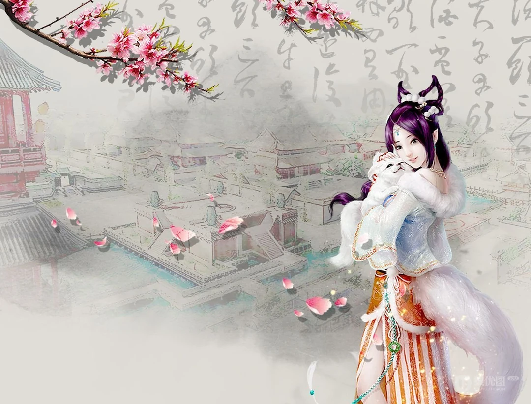 唯美古代美女壁纸 都是古风惹的祸