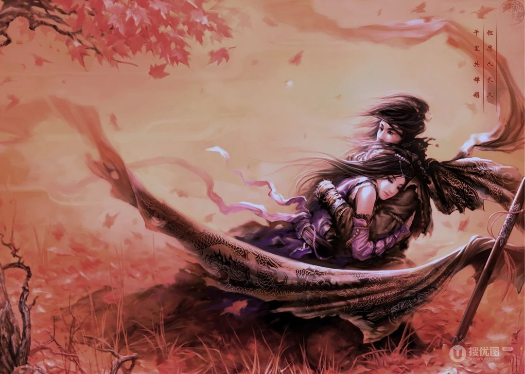 唯美古代美女壁纸 都是古风惹的祸